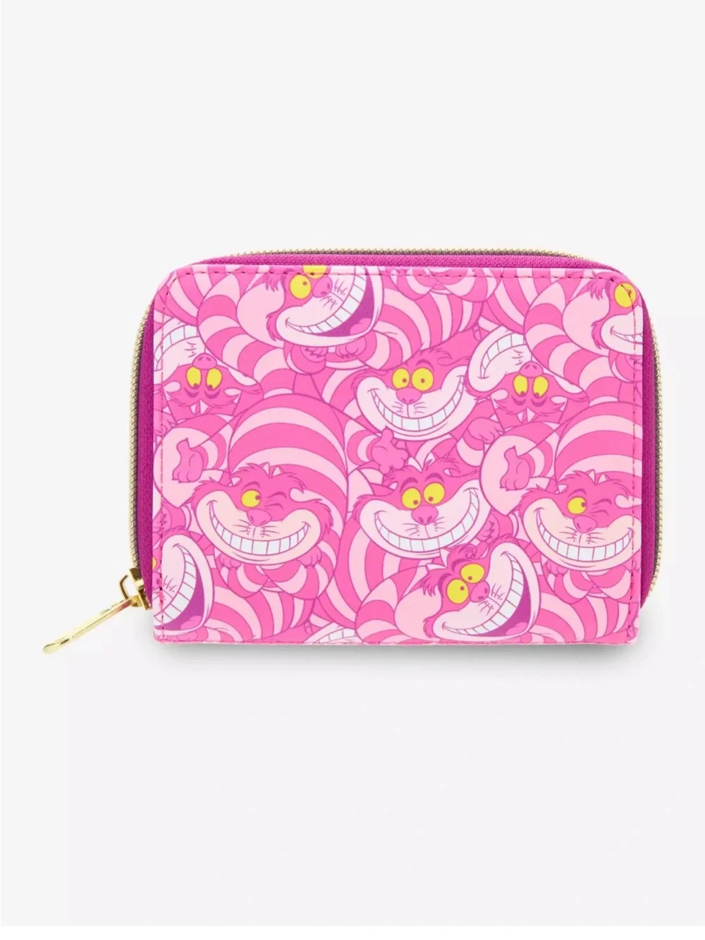 Loungefly Disney Alice In Wonderland Cheshire Cat Collage Mini Backpack & Wallet